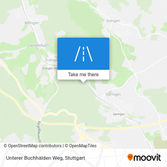 Карта Unterer Buchhälden Weg