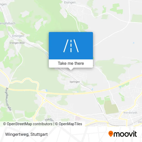 Карта Wingertweg
