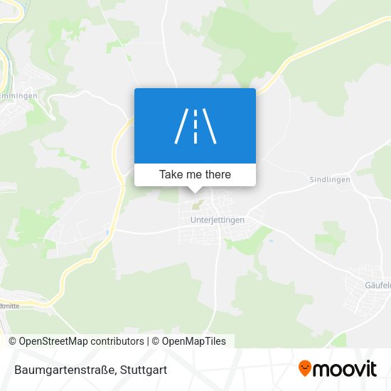 Baumgartenstraße map