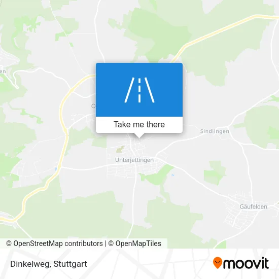 Карта Dinkelweg