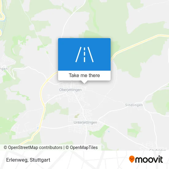 Карта Erlenweg
