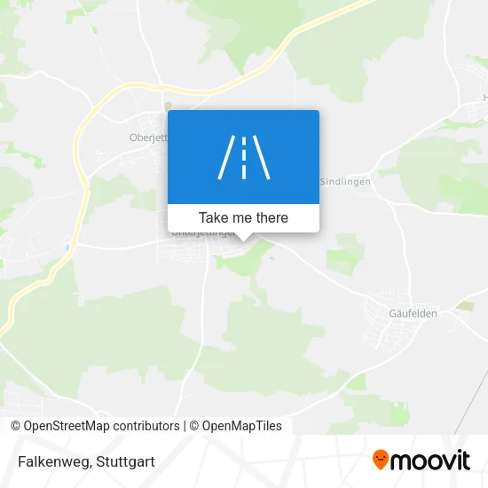Карта Falkenweg