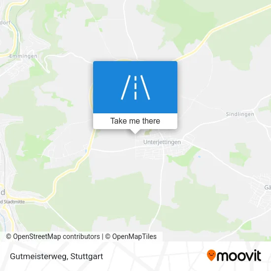 Gutmeisterweg map