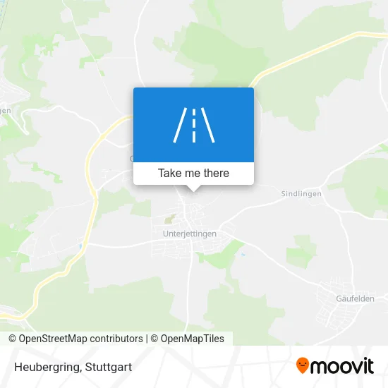 Карта Heubergring