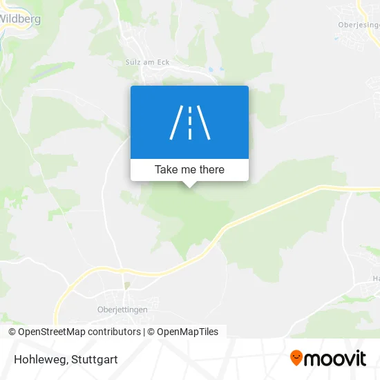 Карта Hohleweg