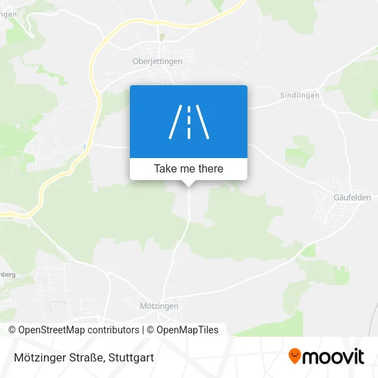 Карта Mötzinger Straße