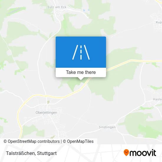 Карта Talsträßchen