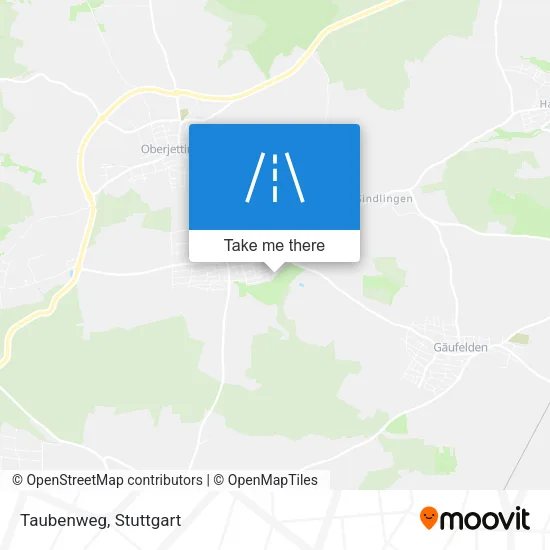 Карта Taubenweg