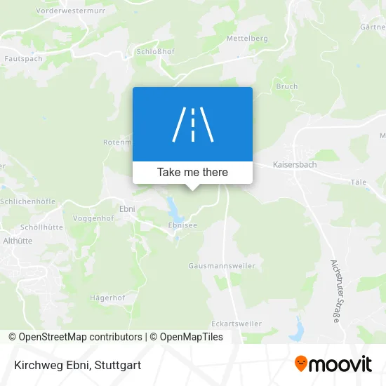Kirchweg Ebni map