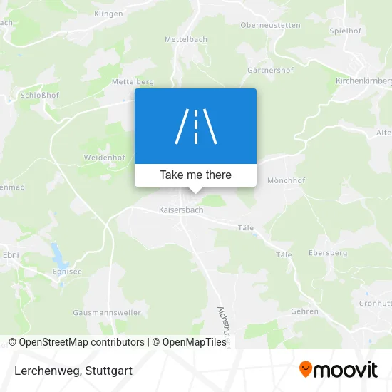Карта Lerchenweg