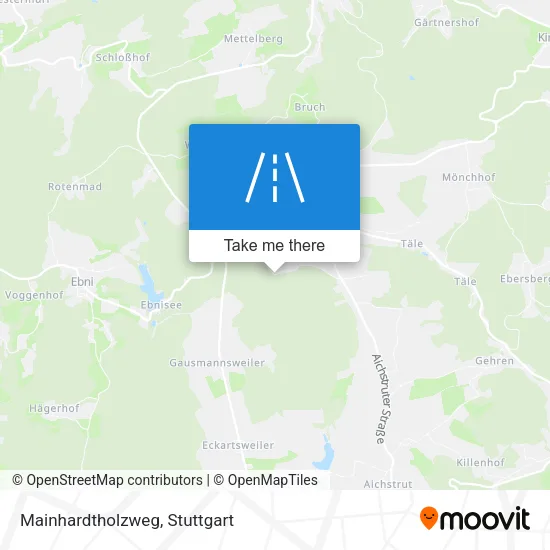 Mainhardtholzweg map