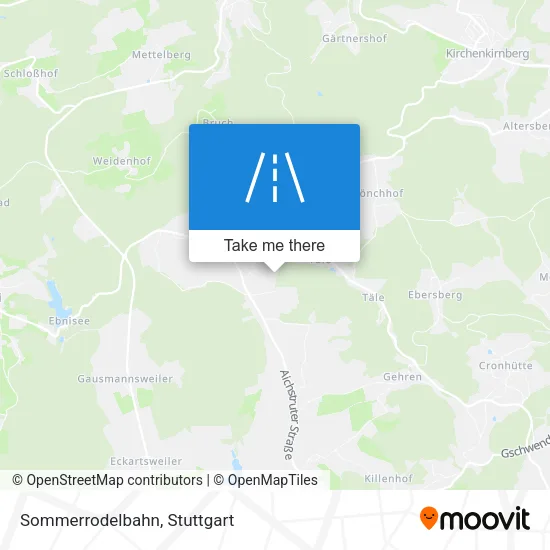 Карта Sommerrodelbahn