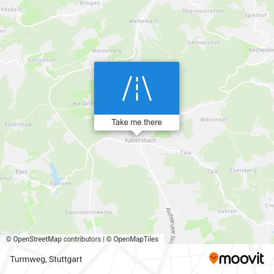 Карта Turmweg