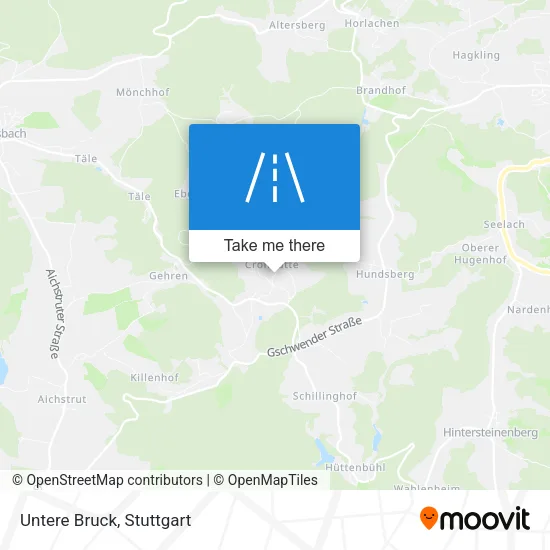 Карта Untere Bruck