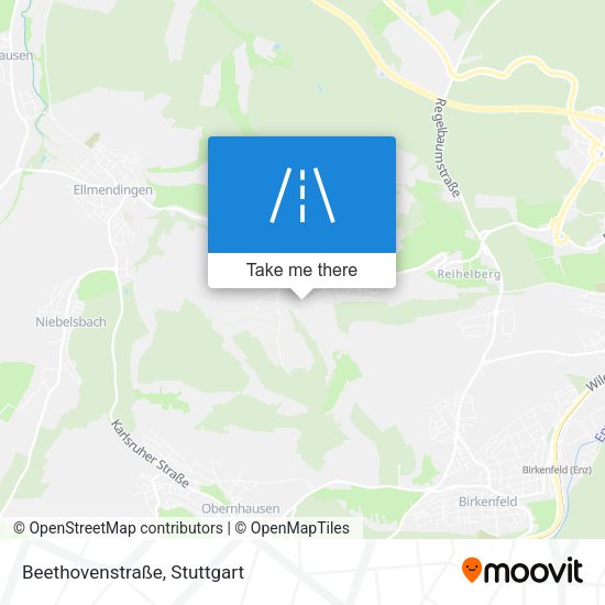 Beethovenstraße map