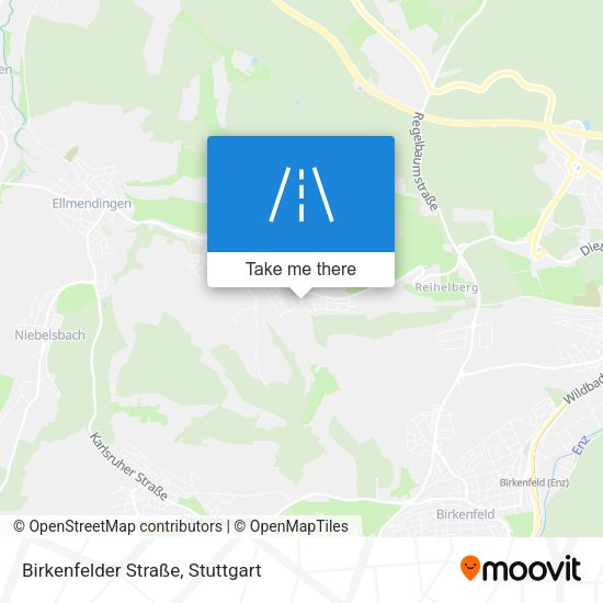 Birkenfelder Straße map