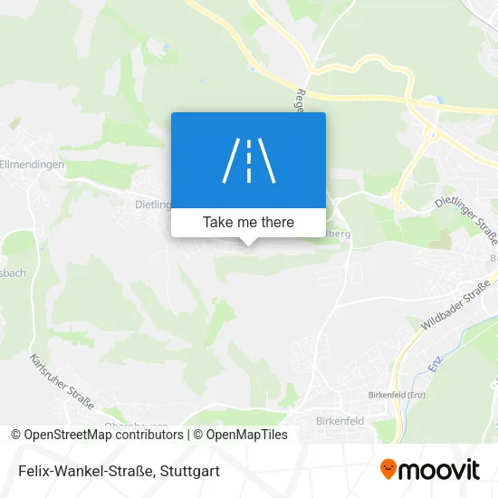 Карта Felix-Wankel-Straße