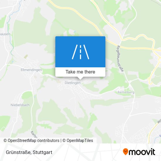 Grünstraße map