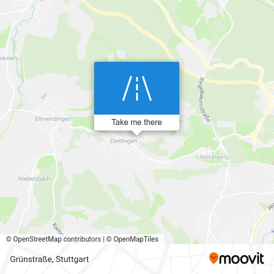 Grünstraße map