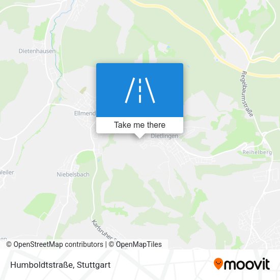 Humboldtstraße map