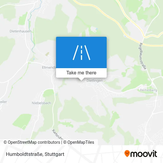 Карта Humboldtstraße