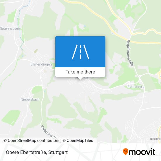 Карта Obere Ebertstraße