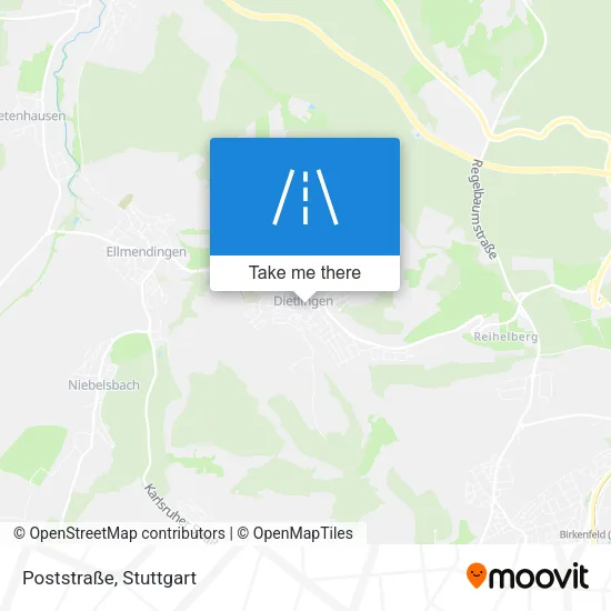 Poststraße map