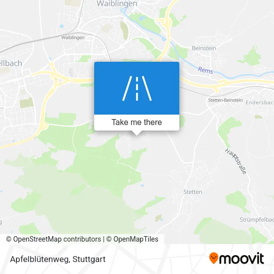 Карта Apfelblütenweg