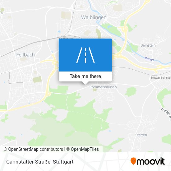 Cannstatter Straße map