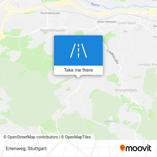 Карта Erlenweg