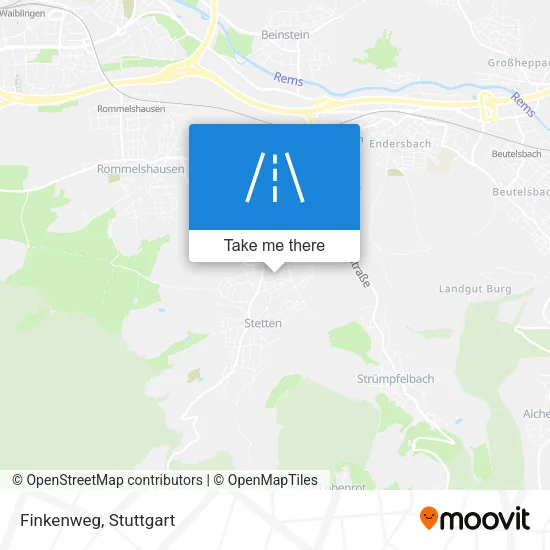 Карта Finkenweg