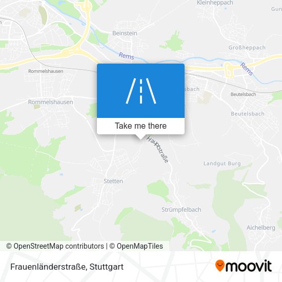 Frauenländerstraße map