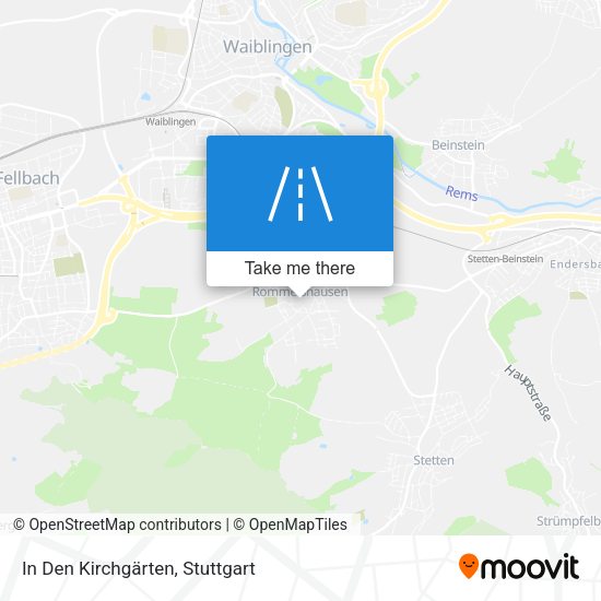 In Den Kirchgärten map