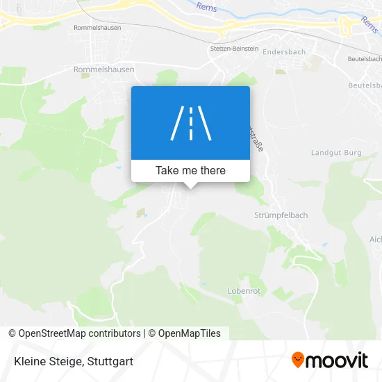 Kleine Steige map