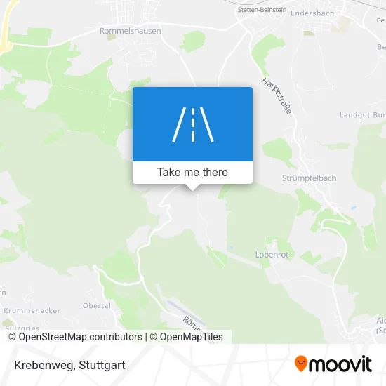 Карта Krebenweg