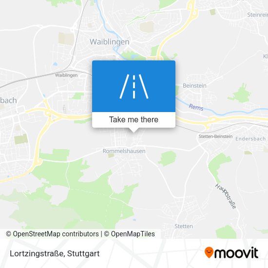 Lortzingstraße map