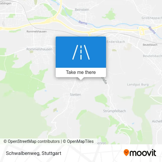 Карта Schwalbenweg