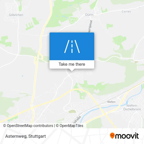 Карта Asternweg