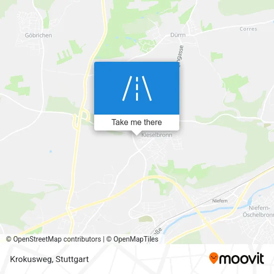 Карта Krokusweg