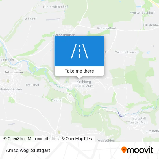 Карта Amselweg