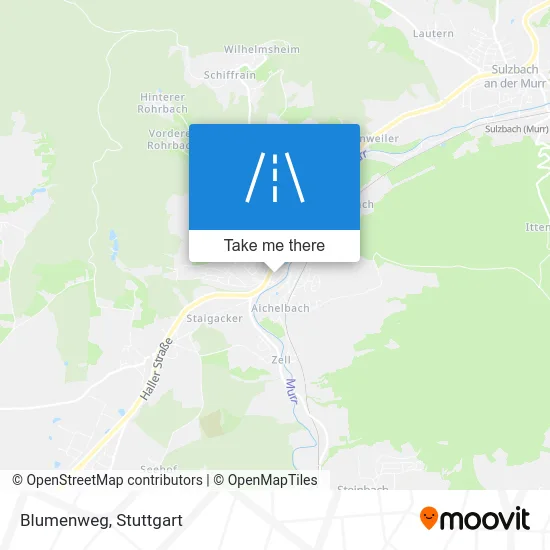 Карта Blumenweg