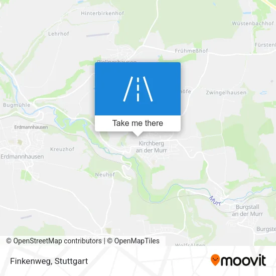 Карта Finkenweg