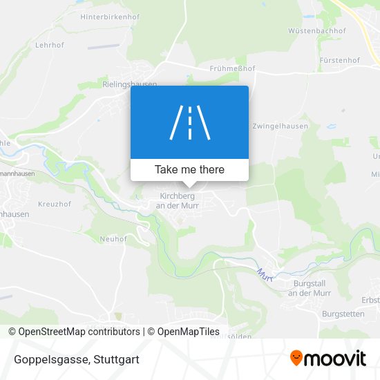 Карта Goppelsgasse