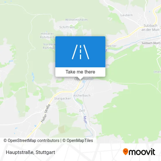 Карта Hauptstraße