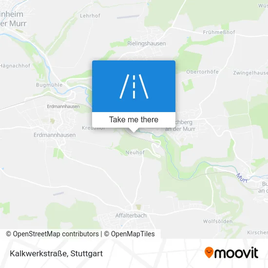 Карта Kalkwerkstraße
