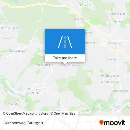 Карта Kirchenweg