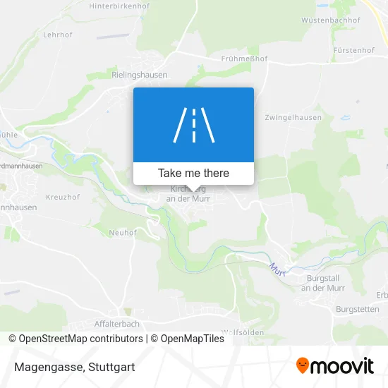 Magengasse map