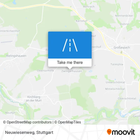 Карта Neuwiesenweg