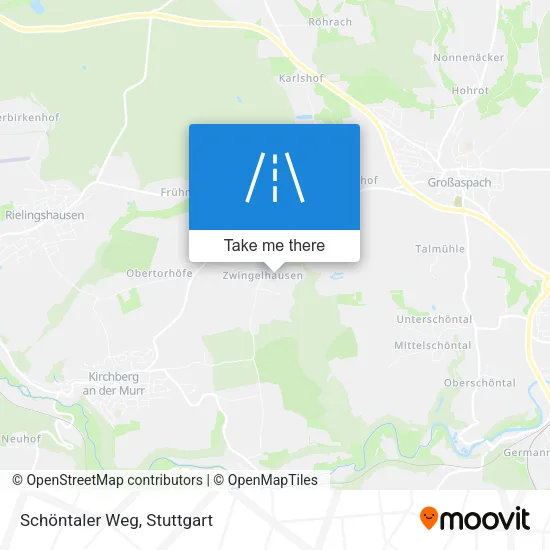 Карта Schöntaler Weg