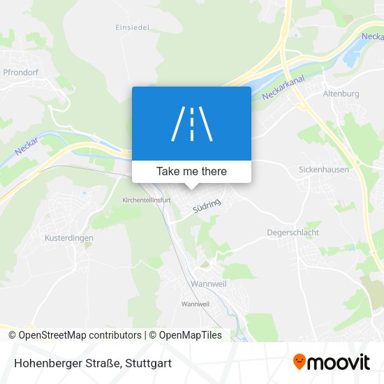 Hohenberger Straße map